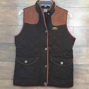 EUC BJACKET Vest w/ adjustable waist
